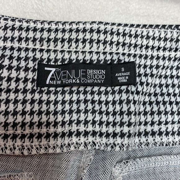 7th Avenue black and white patterned trouser size small - Picture 7 of 7